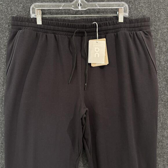 On Cloud Running Jogger Men's XL Black Movement Athletic Pants Drawstring - Picture 2 of 14